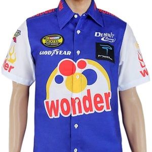 Wonder bread racing Talladega nights Ricky Bobby costume shirt